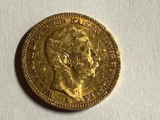 20 Goldmark Wilhelm II aus dem Jahr 1900 Kaiserreich 7,96 g -  900er Gold