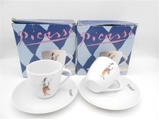 2x Pablo Picasso Kollektion Kaffeetasse Espresso Tasse Madrid 2005 /R18F8