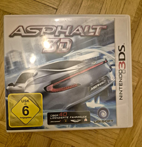Ubisoft asphalt nintendo - asphalt, 3d