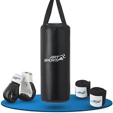 Box Set Boxsack gefüllt 10 kg Handschuhe Halterung Kinder Boxsack ArtSport®