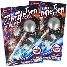 2x Premium Zinngießen mit 10