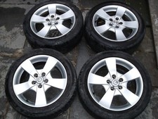 4x Nissan X-Trail / Primera Räder Alufelgen 215 50 17 6mm 7x17 5x114,3 ET45