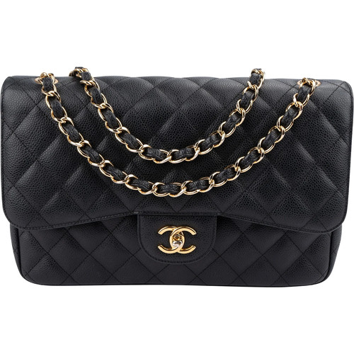 Chanel quilted caviar leather - chanel,