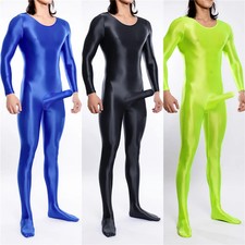 Bodysuit Shiny Oil Glossy Body