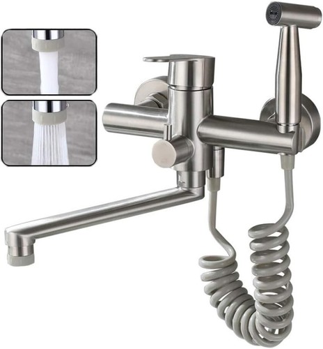 Wandarmatur küche mit - mit, brause