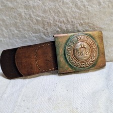 Antiker Koppelschloss" Gott