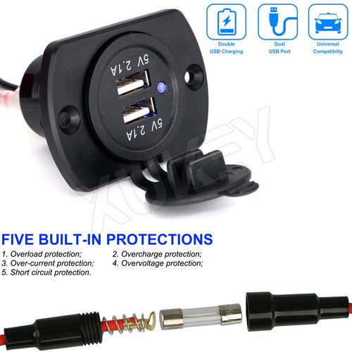 Auto steckdose usb - 4.2a,