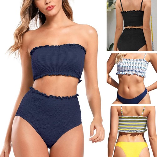 Damen bikini set bandeau - set,