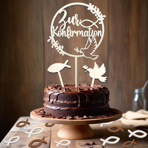 Tortendeko konfirmation cake - tortendeko,