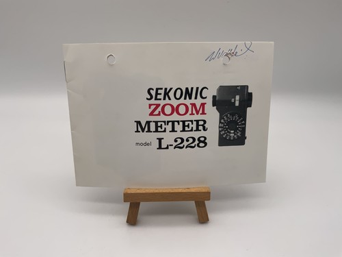 Sekonic 228 zoom meter - sekonic,