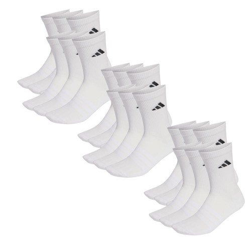 18er pack sportsocken adidas - sportsocken,