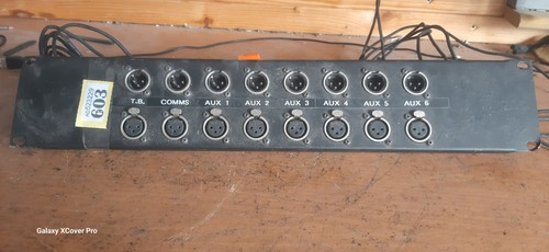 Rack 16x xlr patchbay - 1x,