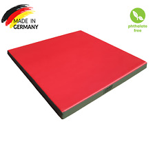 Gymnastikmatte 100 x 100 x 8 cm Turnmatte Weichbodenmatte MADE IN GERMANY