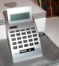 Design Tischrechner Taschenrechner / silberfarben
