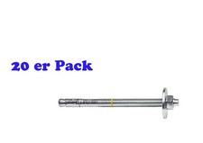 20x Blitzanker | Bodenanker metallisch Stockschrauben | Ba Plus 12 – 240/140