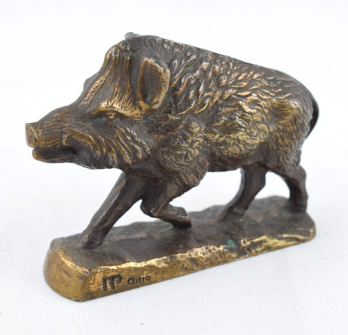 Wildschwein bronze ostro - wildschwein,