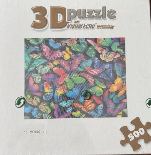 Puzzle schmetterlinge - 3d,