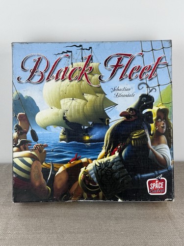Schwarze flotte brettspiel - schwarze,