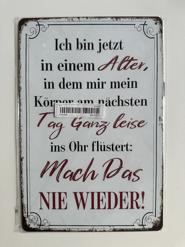 Retro blechschild vintage - retro,