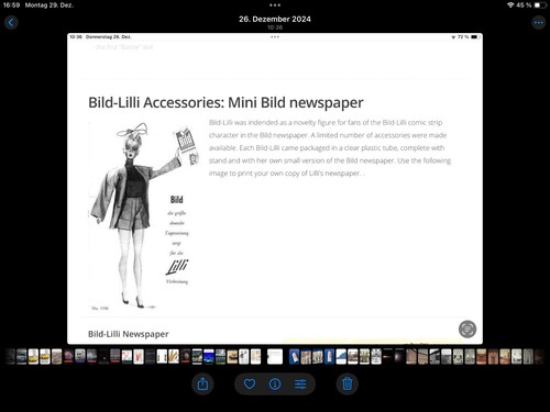 Bild zeitung für lilli - zeitung,