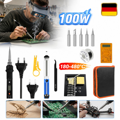 100w digital lötstation lcd - lötstation,