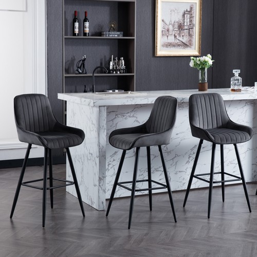 Woltu 2er set - barhocker, mit