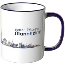 WANDKINGS Tasse, Schriftzug