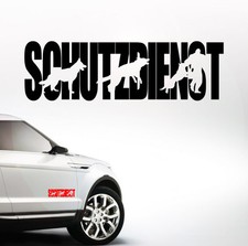 Auto Aufkleber SCHUTZDIENST