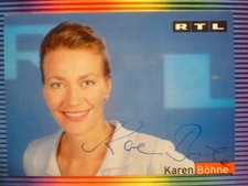 Karen Böhne, RTL Karte