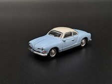 Schuco 1:87 H0 Volkswagen VW Karmann Ghia Coupe HELLBLAU / WEISS RAR
