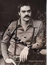 Autogramm - Jürgen Heinrich -