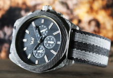 WeWood Herrenuhr Phoenix Chrono Teak Black Holzuhr Armbanduhr Uhr #WW002