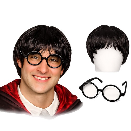 Harry potter perücke - potter, brille