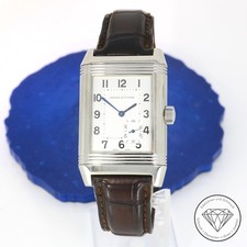 Jaeger-LeCoultre Reverso 8 Tage Stahl 29mm Handaufzug Uhr xxyy