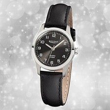 Regent Damenuhr schwarz