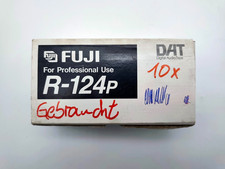 DAT-Kassetten Fuji 124 P (10 Stück) Digital Audio Tape Bespielt