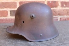 Deutscher M16 Stahlhelm Glocke 1.Weltkrieg Mimikry Tarnhelm Camouflage