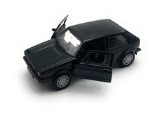 Modellauto VW Golf 1 l GTI 1:34-39 grün Miniatur Fahrzeug