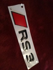 Original Audi RS3 Schriftzug