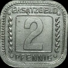 NOTGELD: 2 Pfennig 1918. BASF