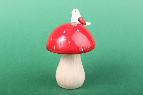 Pilz mit vogel - mit,