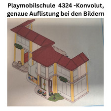 Playmobil 4324 Schule Konvolut