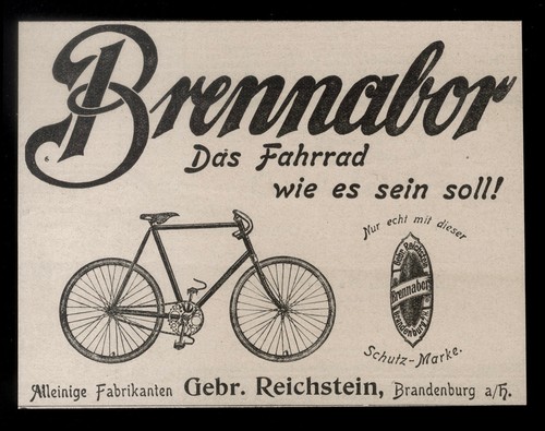 Alte reklame werbung - reklame, 1900