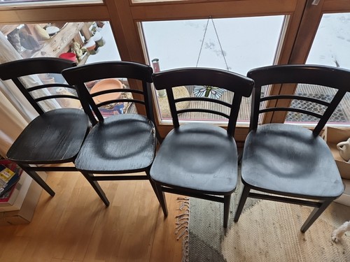 Frankfurter stühle schwarz - "frankfurter",