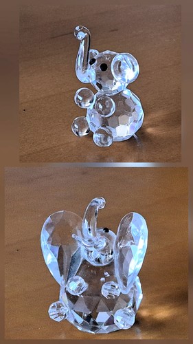 Glasfiguren elefanten - 2,