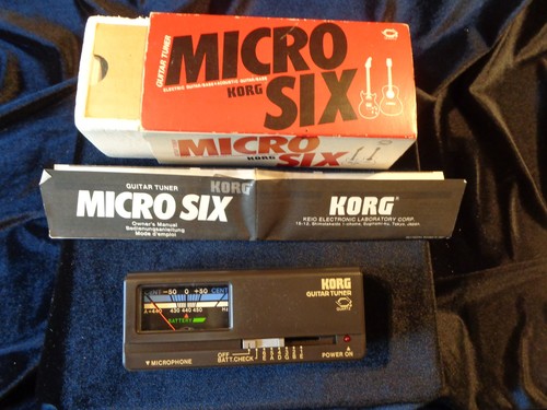 Korg micro six gitarren - six,