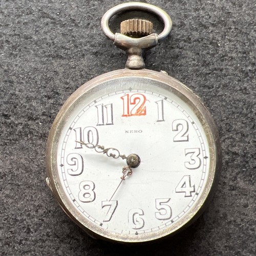 Antike nero taschenuhr - nero, geneve