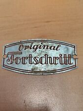 Logo Original FORTSCHRITT Traktor schlepper Emblem Schild plakette K25