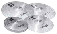 Stagg SXM Silent Practice Cymbal Set Set Satz leise Becken Schlagzeug Proberaum