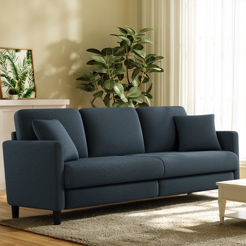 Blau sitzer teddy sofa couch - blau,